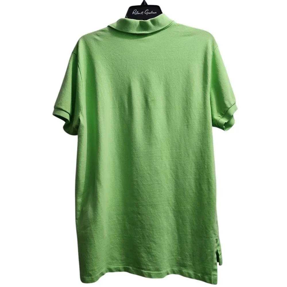 Polo Ralph Lauren Polo Shirt Classic Fit Short Sleeve Green‎ Large